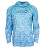 Men's Fish Shadows UV Fishing Hoodie Hook & Tackle
