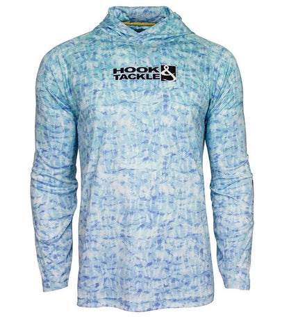 Men's Fish Shadows UV Fishing Hoodie Hook & Tackle