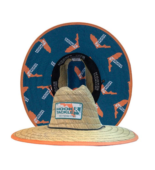 Florida Tag Straw Hat Hook & Tackle