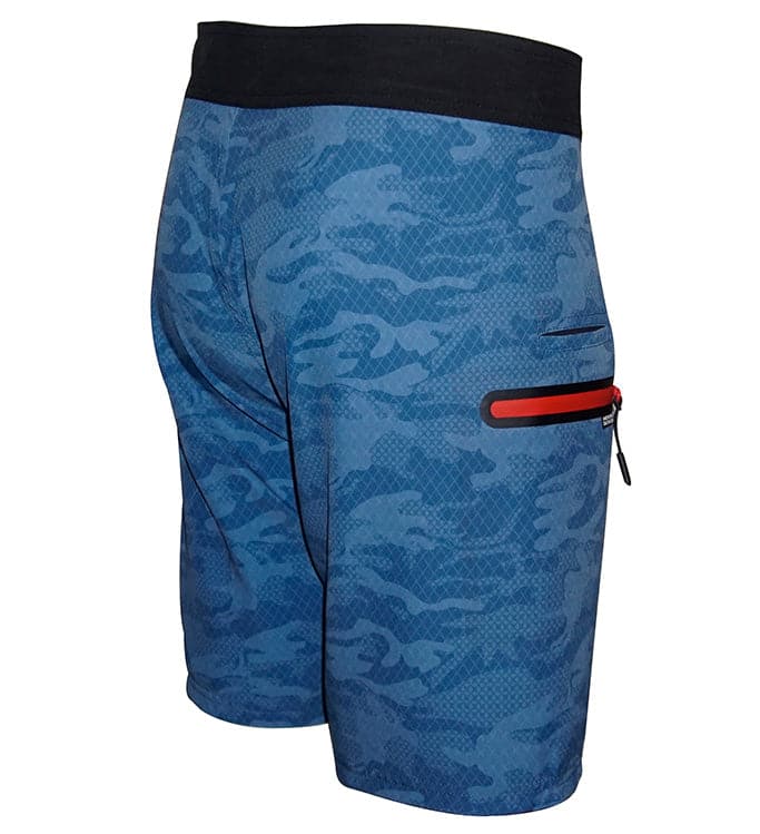 Men's Geo Camo Stretch Fishing Boardshort Hook & Tackle