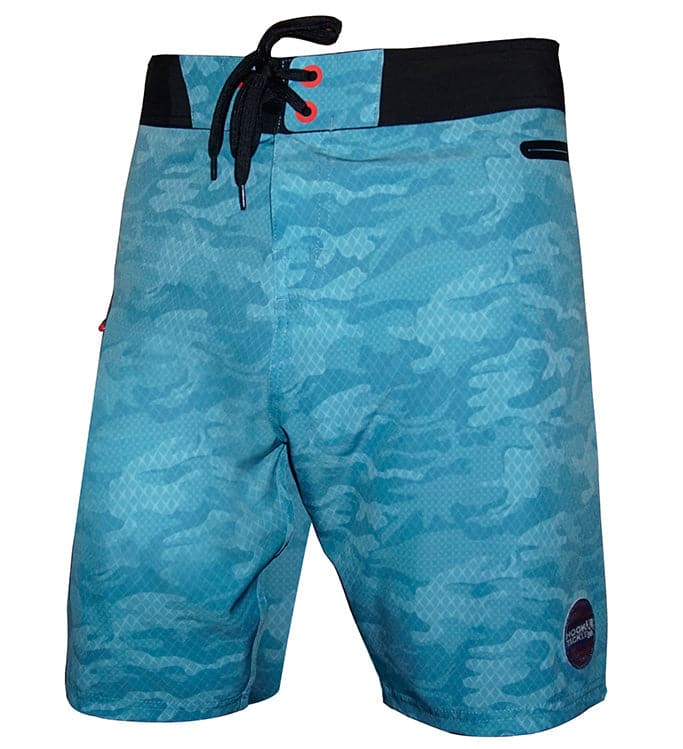 Men's Geo Camo Stretch Fishing Boardshort Hook & Tackle