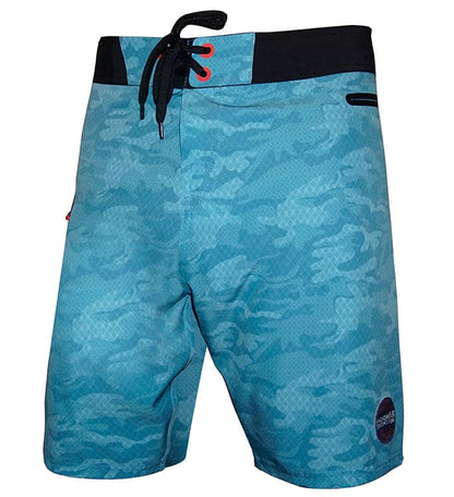 Men's Geo Camo Stretch Fishing Boardshort Hook & Tackle