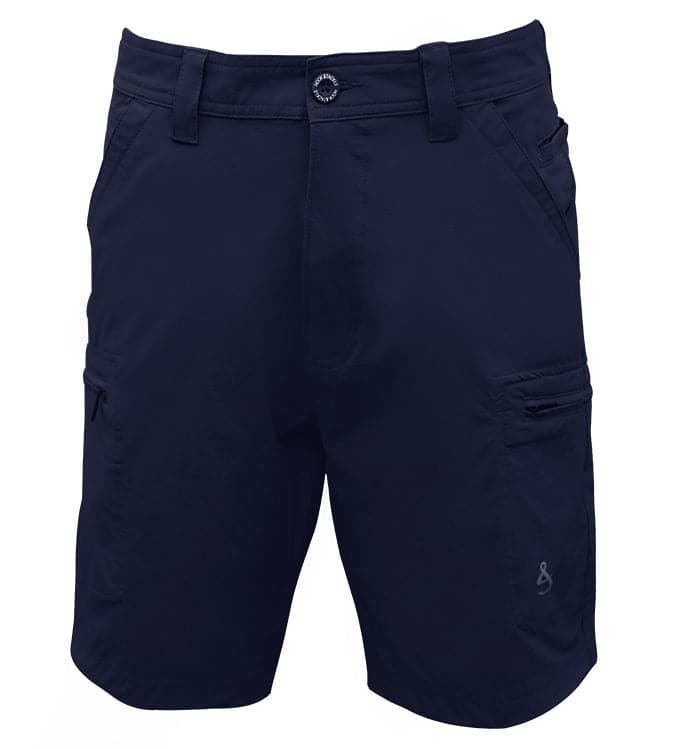 Men's Ripstop Driftwood 4-Way Stretch Fishing Short Hook & Tackle