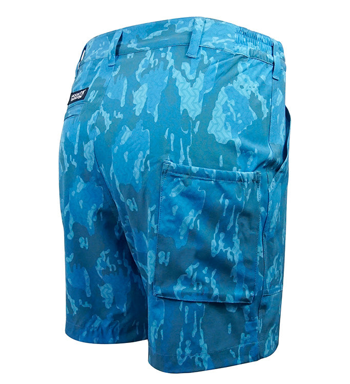 Men's Geo Camo Beer Can Lightweight Stretch Short Hook & Tackle