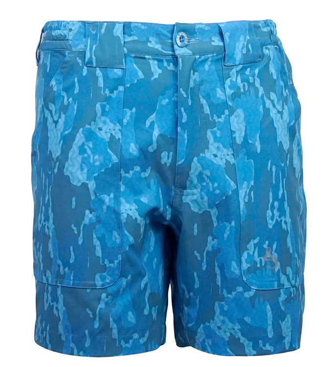 Men's Geo Camo Beer Can Lightweight Stretch Short Hook & Tackle