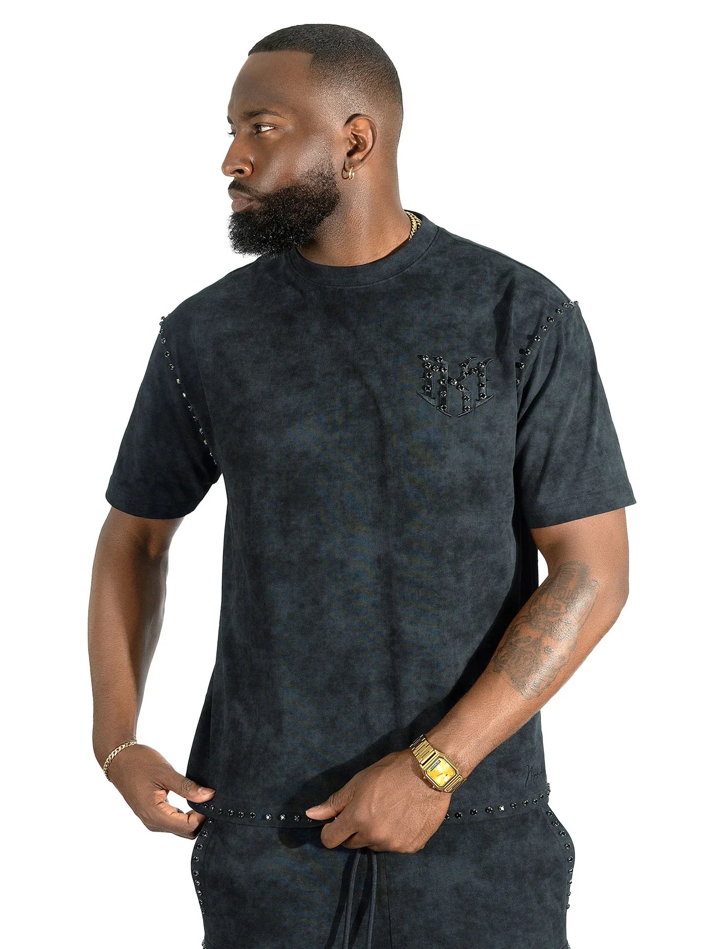 Makobi Prada Tee - Black Denim Exchange