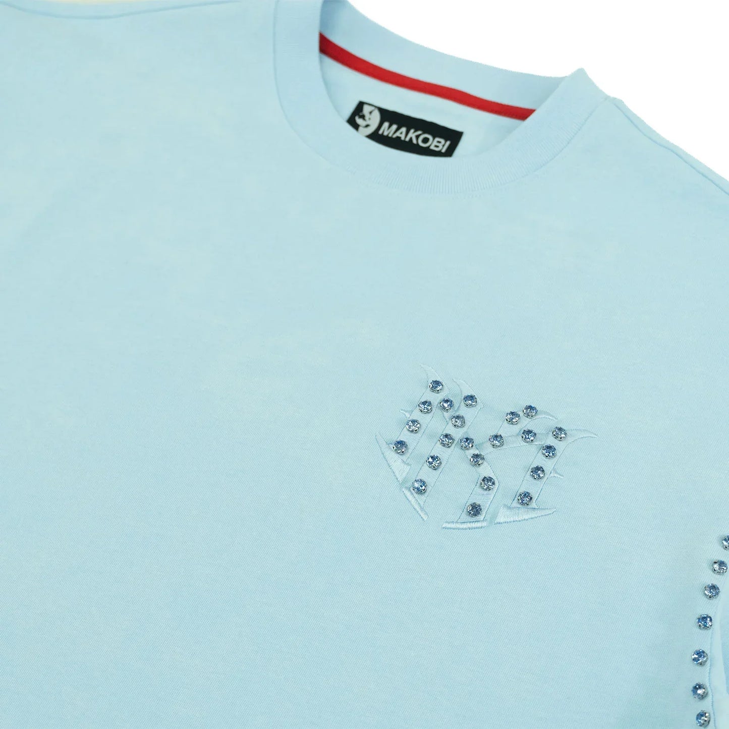 Makobi Prada Tee - Light Blue Denim Exchange