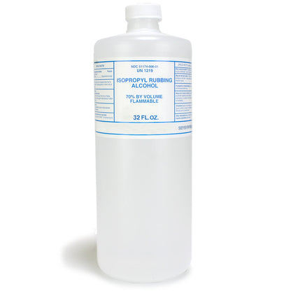 Isopropyl Alcohol, 70%, 32 oz. - 1 Each quakekits.com