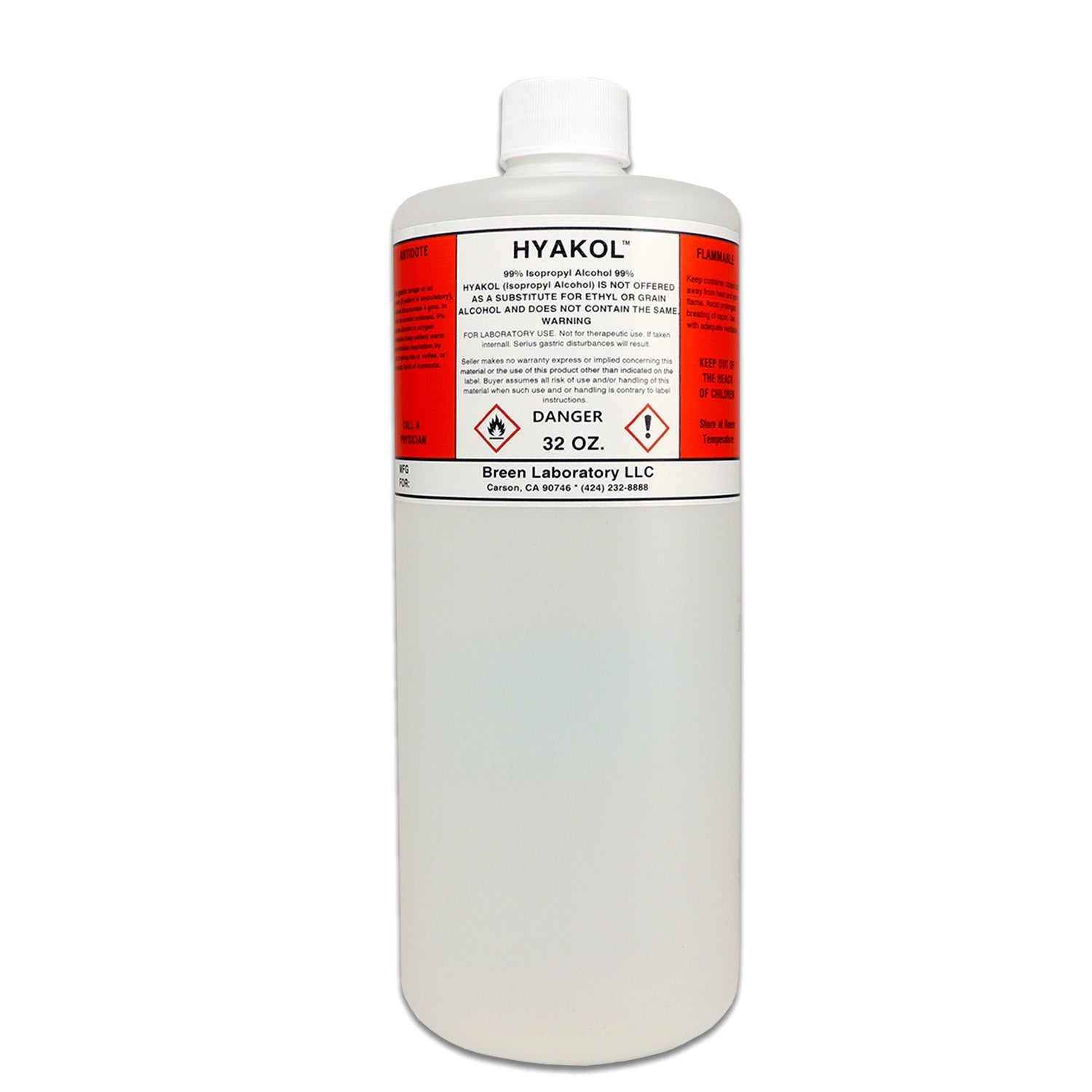 Isopropyl Alcohol, 99%, 32 oz. - 1 Each quakekits.com