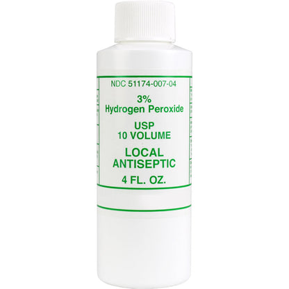 Hydrogen Peroxide 3%, 4 oz. - 1 each quakekits.com