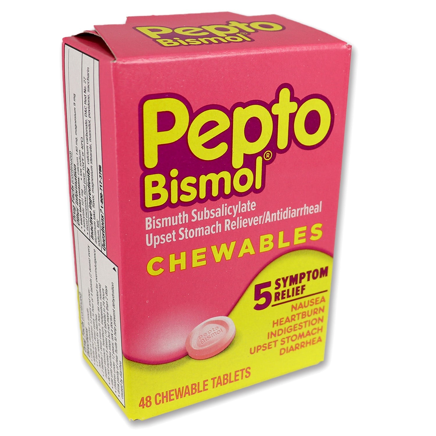 Pepto Bismol - M4043 - 48 1-Packs - 48 Tablets Per Dispenser Box quakekits.com