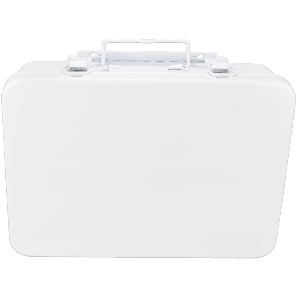 Metal First Aid Case, 16 Unit w/ Gasket - Horizontal - Empty quakekits.com