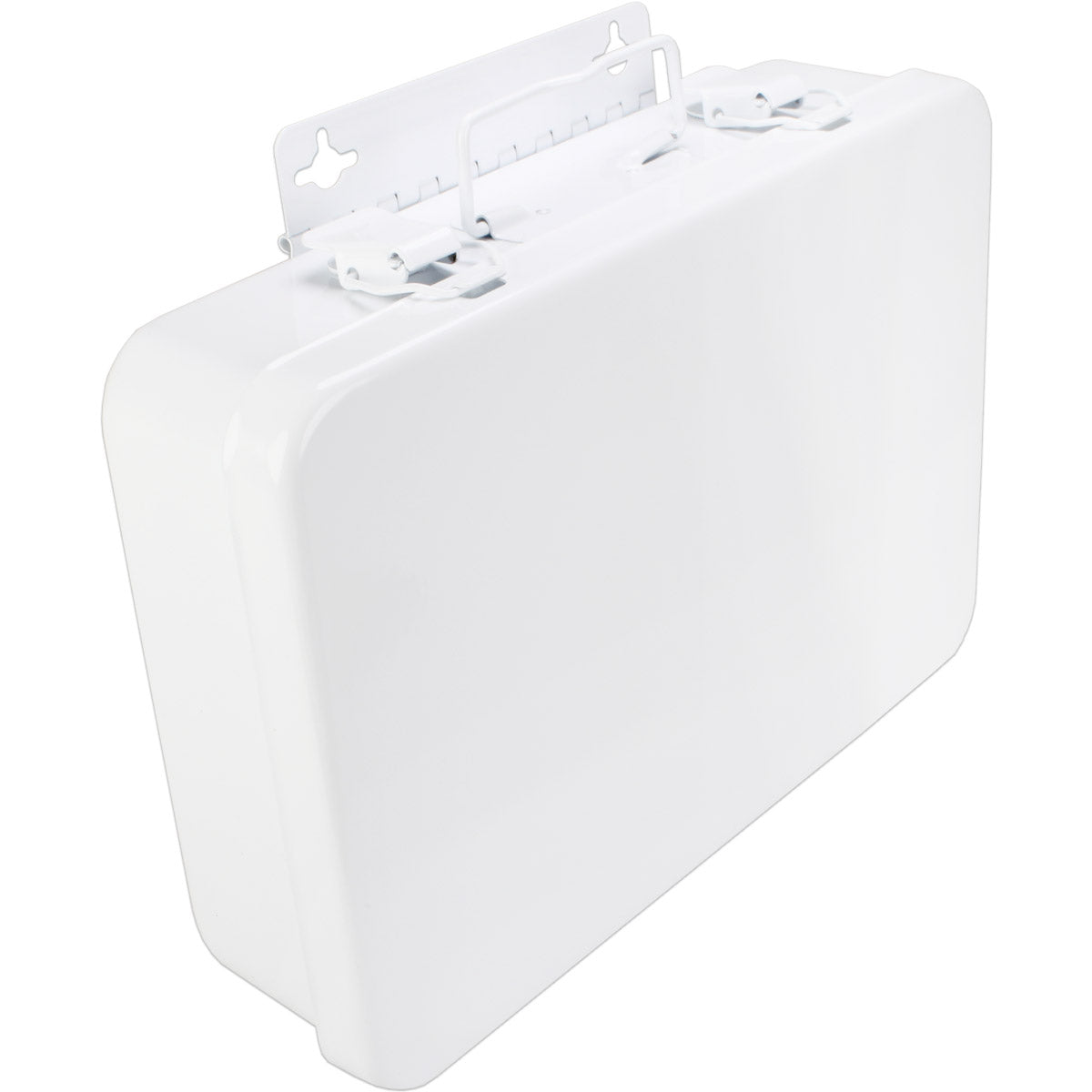 Metal First Aid Case, 16 Unit w/ Gasket - Horizontal - Empty quakekits.com