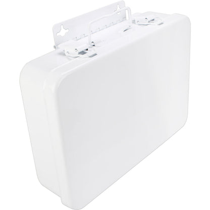 Metal First Aid Case, 16 Unit w/ Gasket - Horizontal - Empty quakekits.com