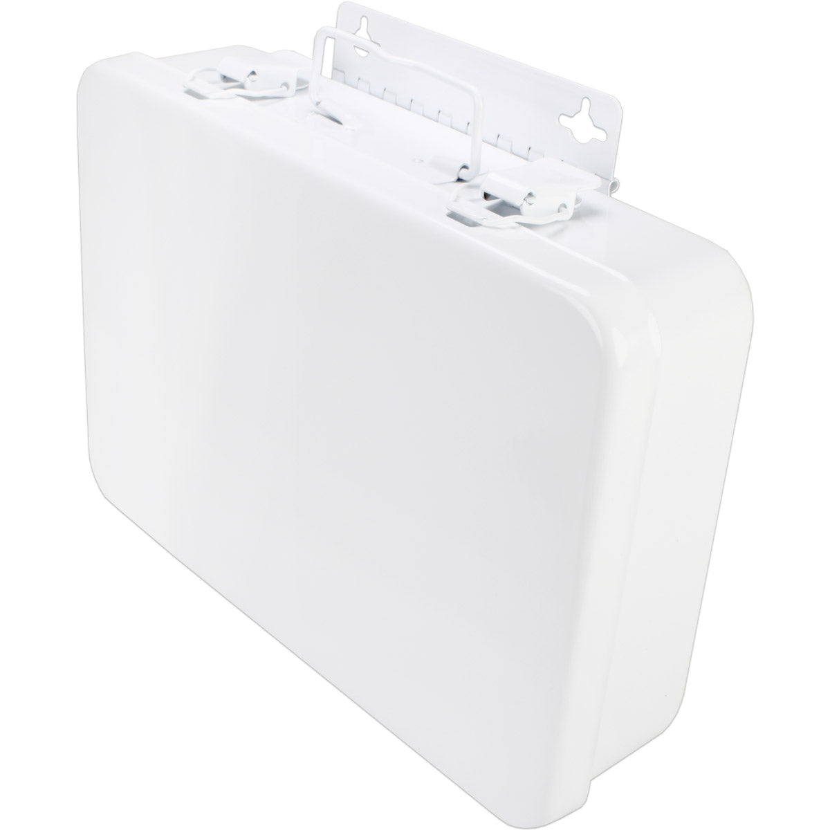 Metal First Aid Case, 16 Unit w/ Gasket - Horizontal - Empty quakekits.com