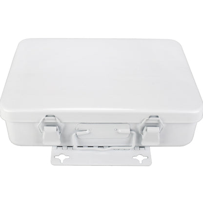 Metal First Aid Case, 16 Unit w/ Gasket - Horizontal - Empty quakekits.com