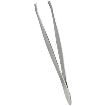 Tweezers, Slanted, 3" quakekits.com