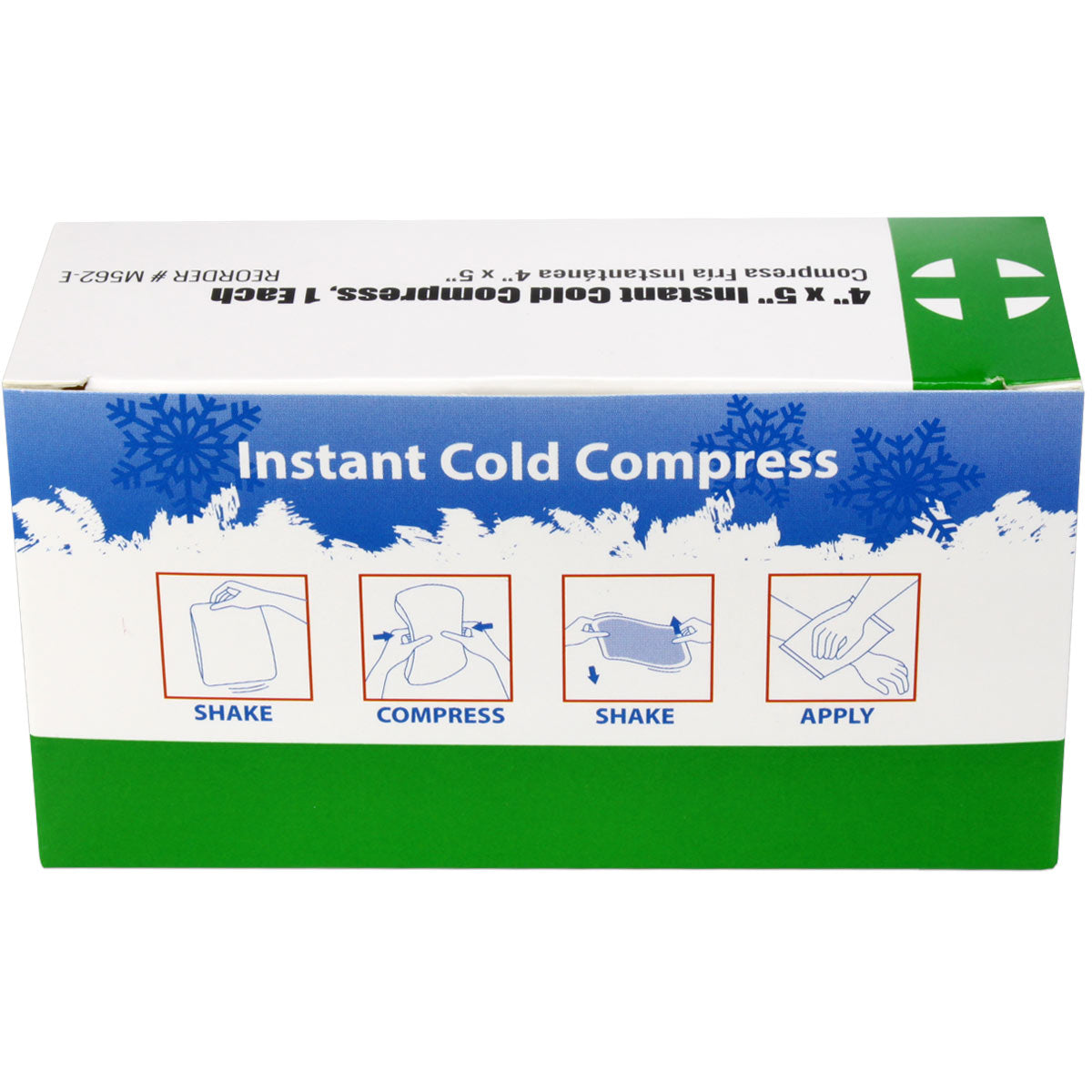 Instant Cold Compress, Boxed 4"x5" - 50 Per Case quakekits.com