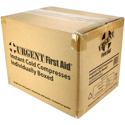 Instant Cold Compress, Boxed 4"x5" - 50 Per Case quakekits.com