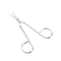 Scissors, 4-1/2" nickel plated, 1 ea. quakekits.com