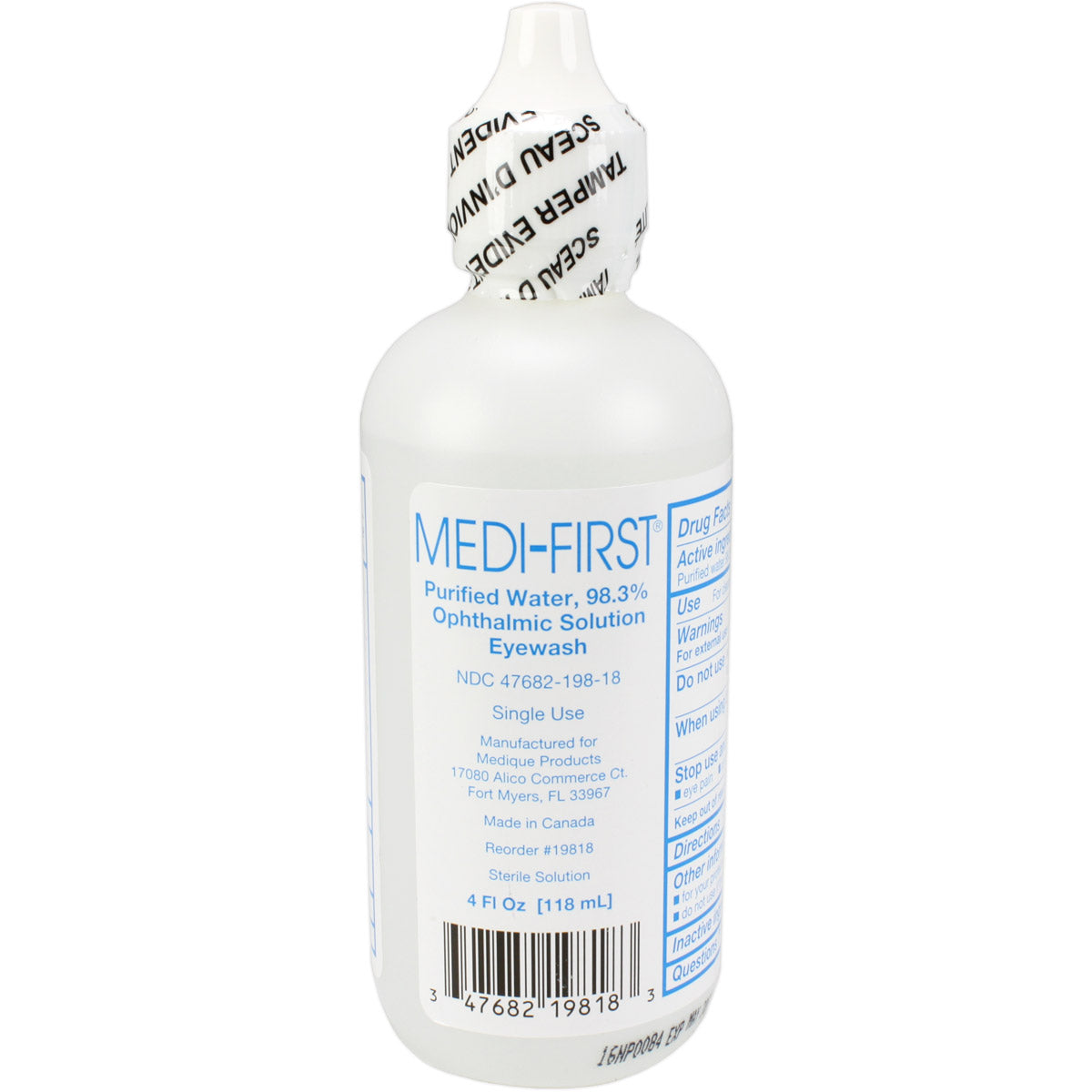 Eye Wash, 4 oz. quakekits.com