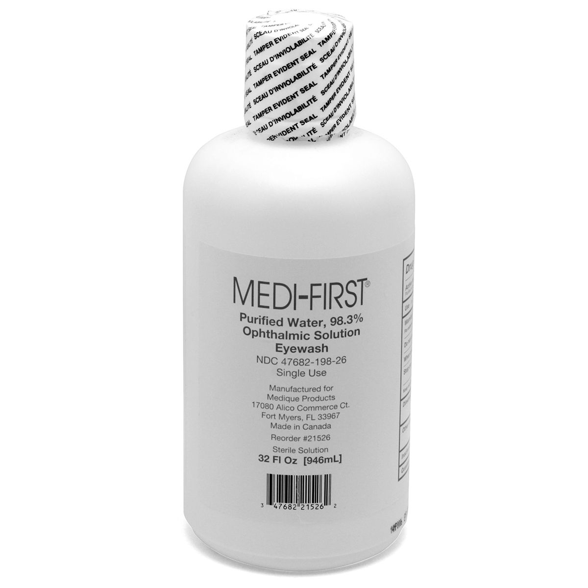 Eye Wash, 32 oz. quakekits.com