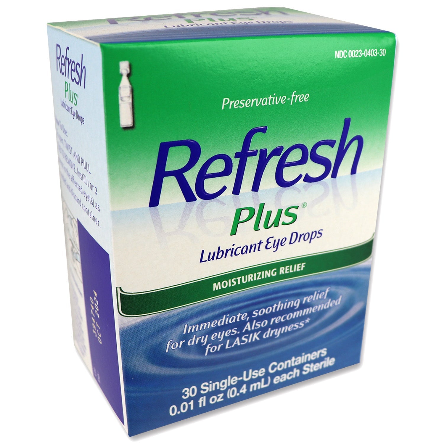 Lubricating Eye Drops, 30 Ampules per Box quakekits.com