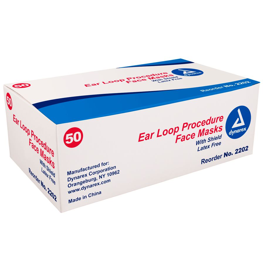 Eye Cover With Ear Loop Mask - 50 per box quakekits.com