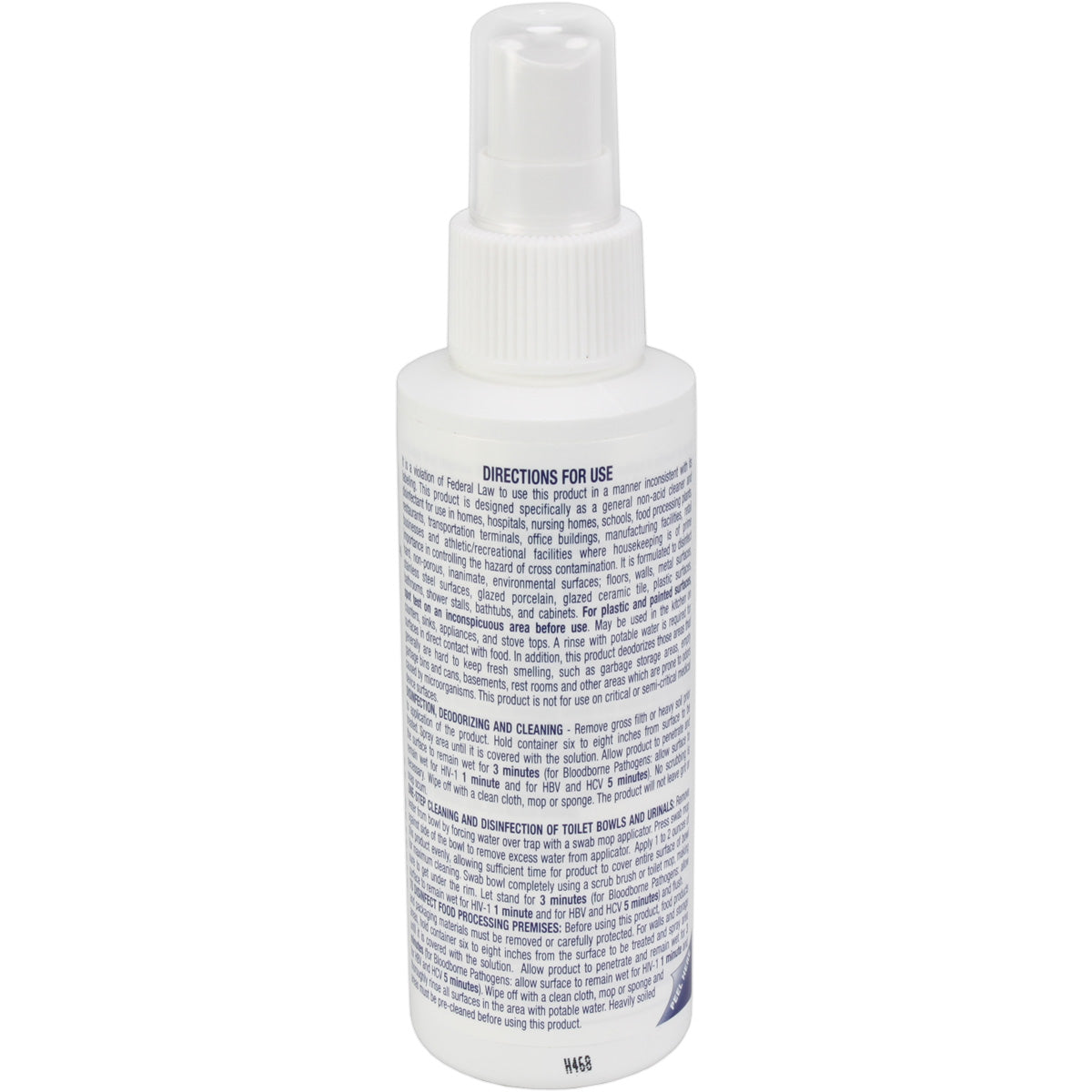 Sanizide Plus environmental surface germicidal solution, 4 oz. plastic bottle with pump spray, 1 ea. quakekits.com