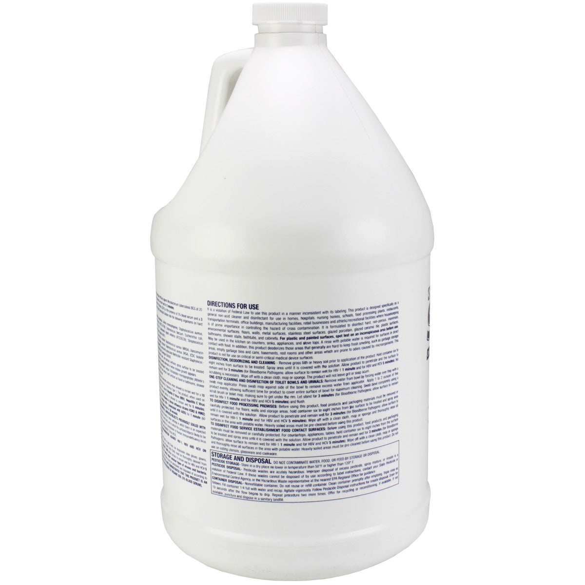 Sanizide Plus Environmental Surface Germicidal Solution, 1 gallon refill, 1 ea. quakekits.com
