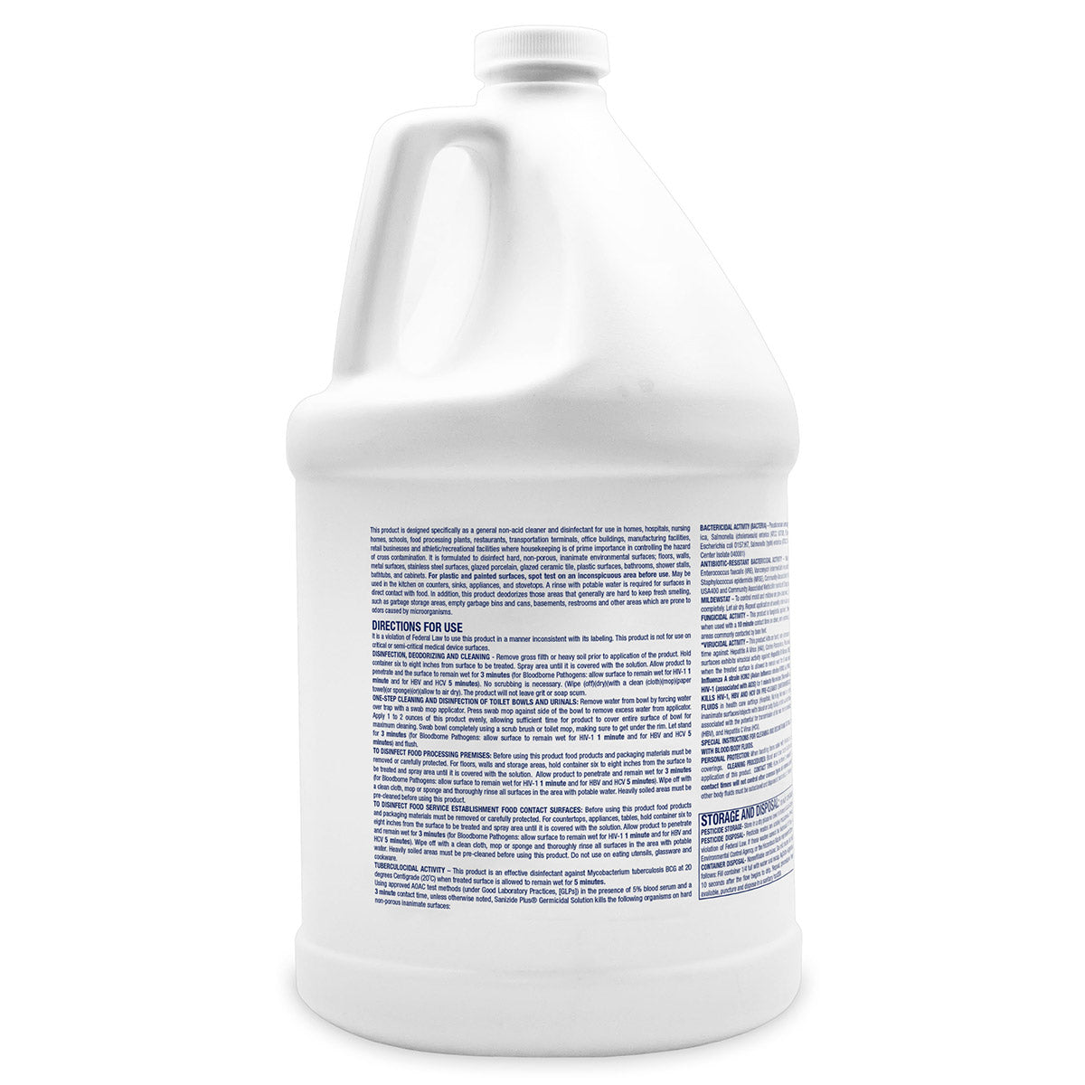 Sanizide Plus Environmental Surface Germicidal Solution, 1 gallon refill, 1 ea. quakekits.com