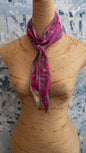 Magenta Summer Neck Scarf Late Sunday Afternoon