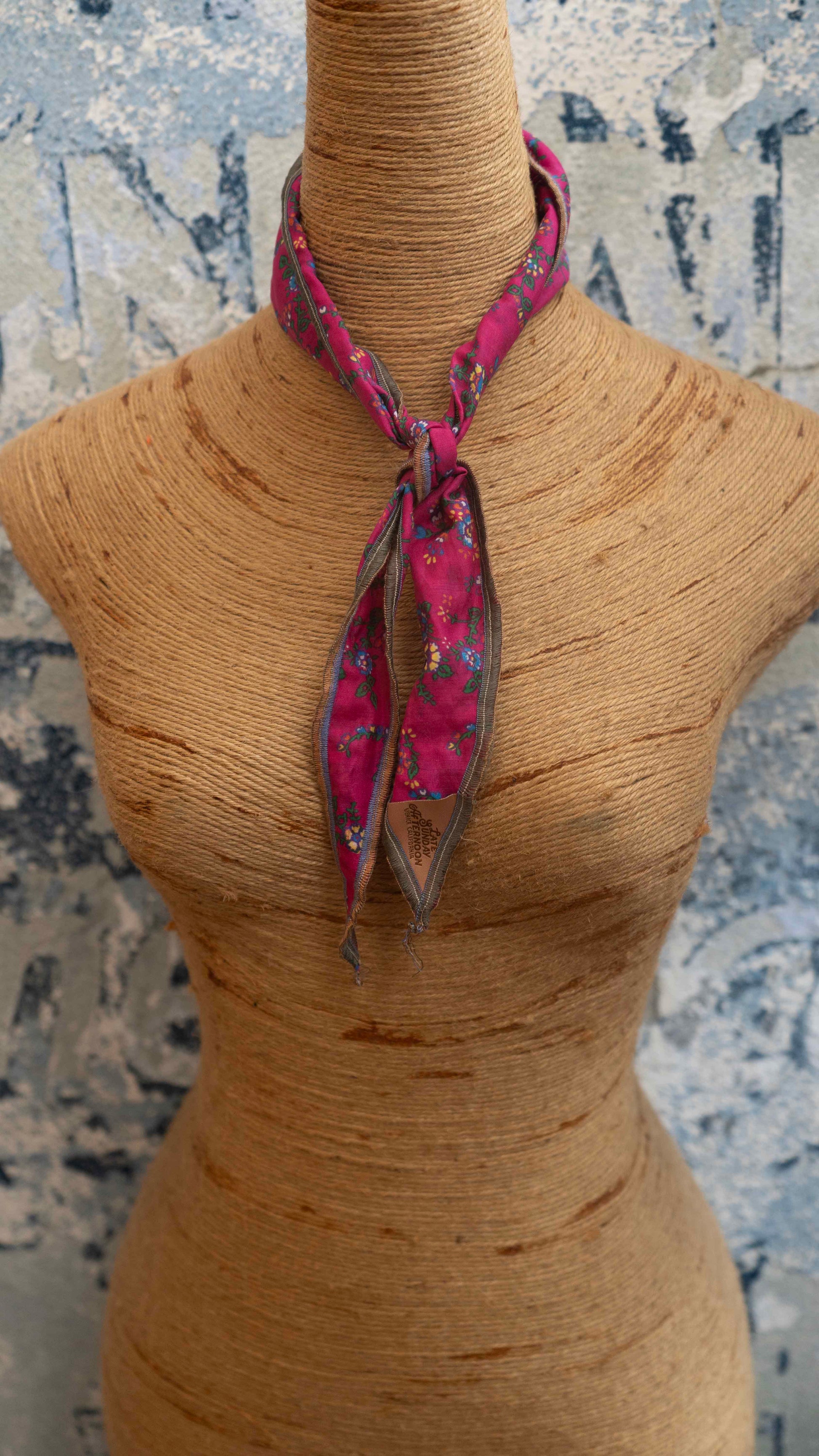 Magenta Summer Neck Scarf Late Sunday Afternoon