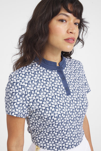 Women's Catalyst Polo | Mantra Collar | Bloom MANTRA