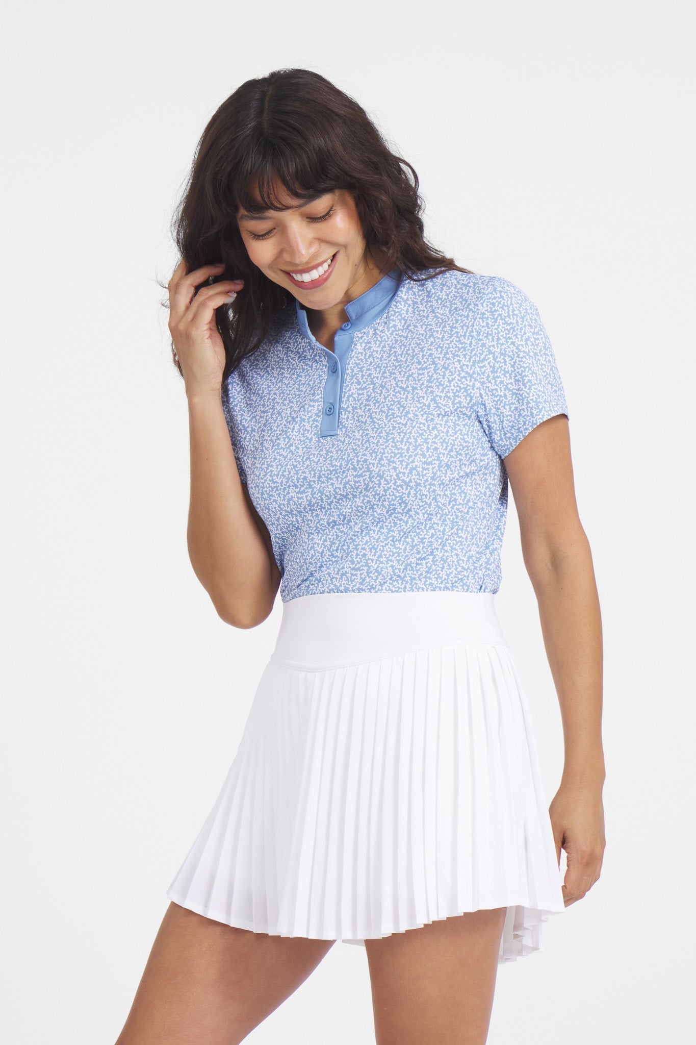 Women's Catalyst Polo | Mantra Collar | Coral MANTRA