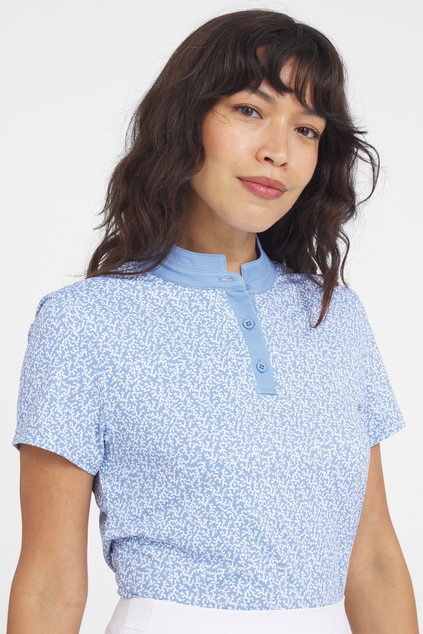 Women's Catalyst Polo | Mantra Collar | Coral MANTRA