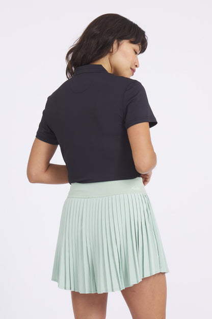 Women's Catalyst Polo | Mantra Collar | Black Sands MANTRA