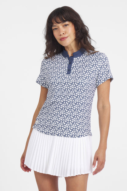 Women's Catalyst Polo | Mantra Collar | Bloom MANTRA