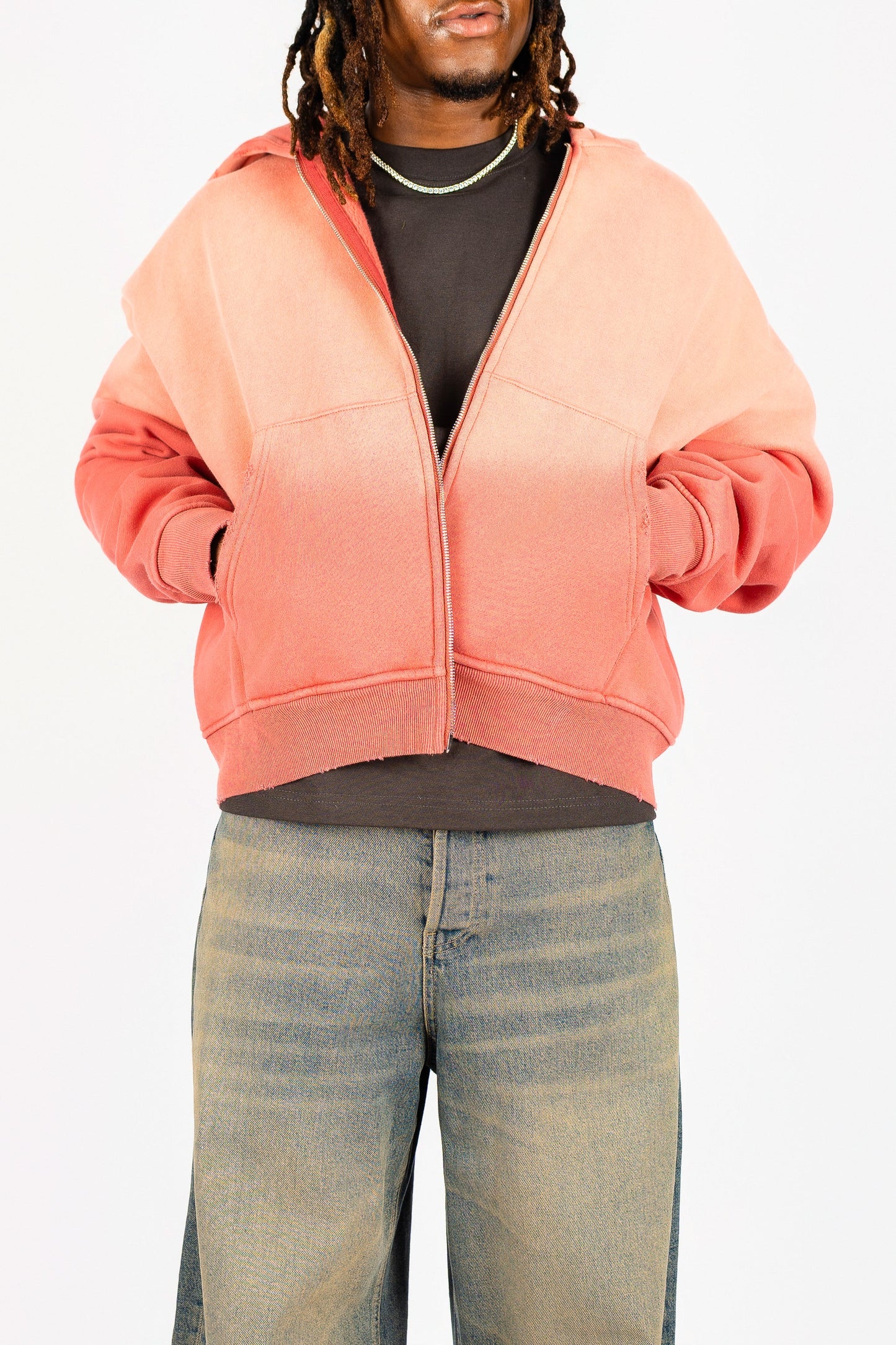 Weathered Zip Up Superline