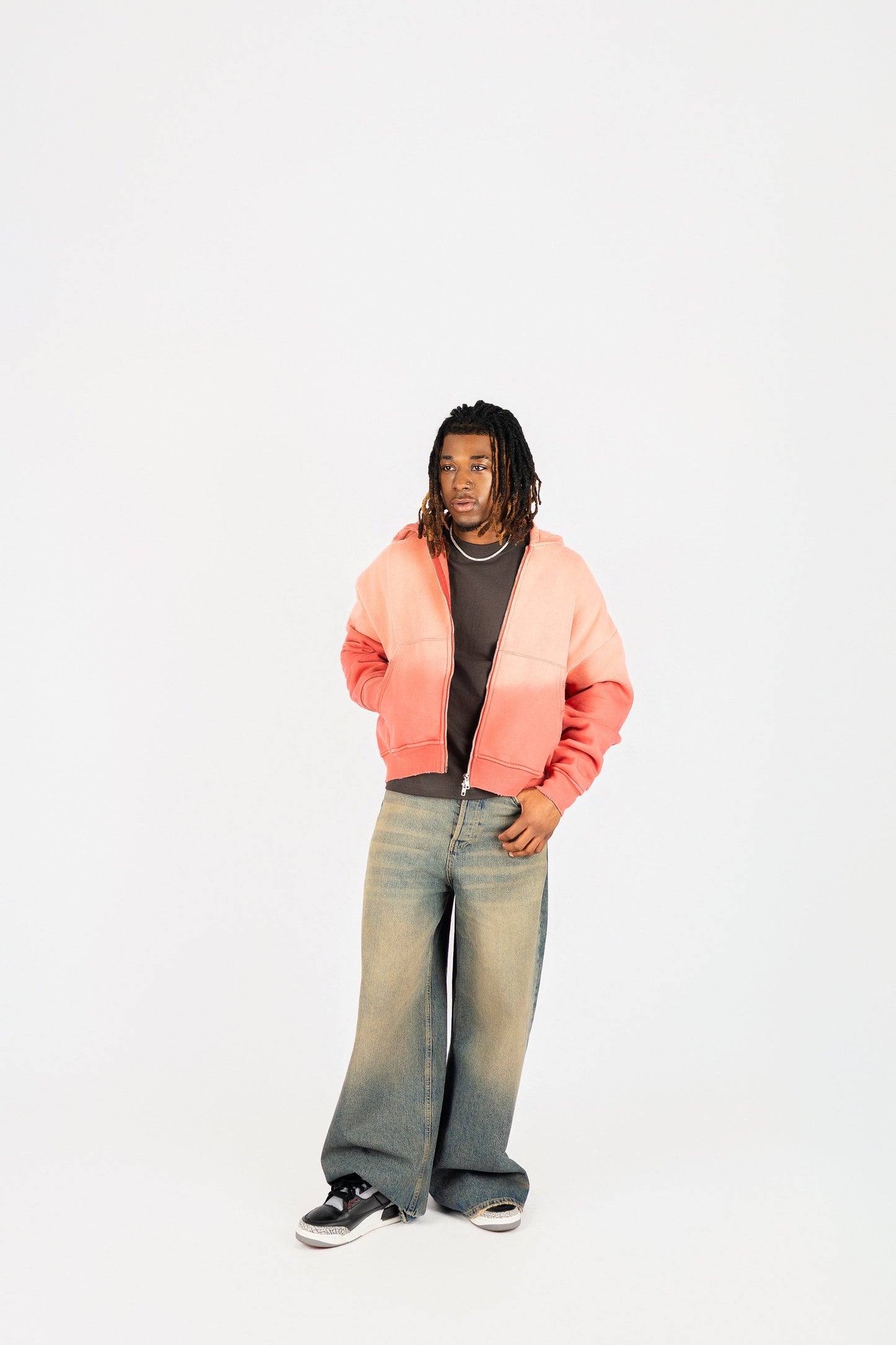 Weathered Zip Up Superline