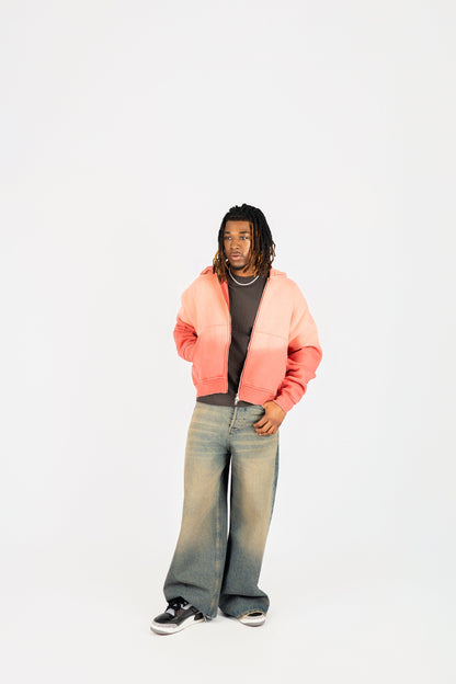 Weathered Zip Up Superline