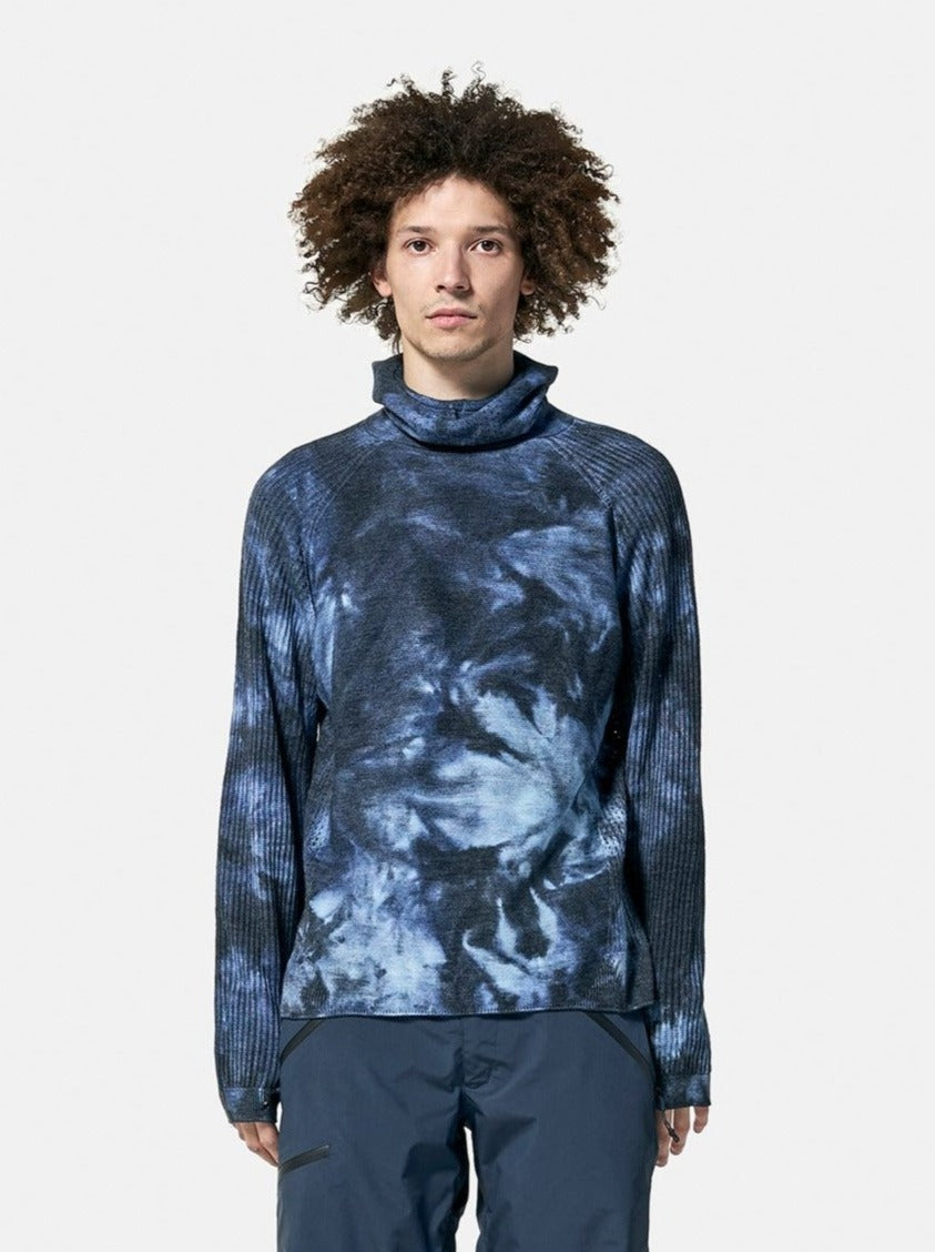 Balaclava Sweater - Navy Wave Dye Holden Outerwear