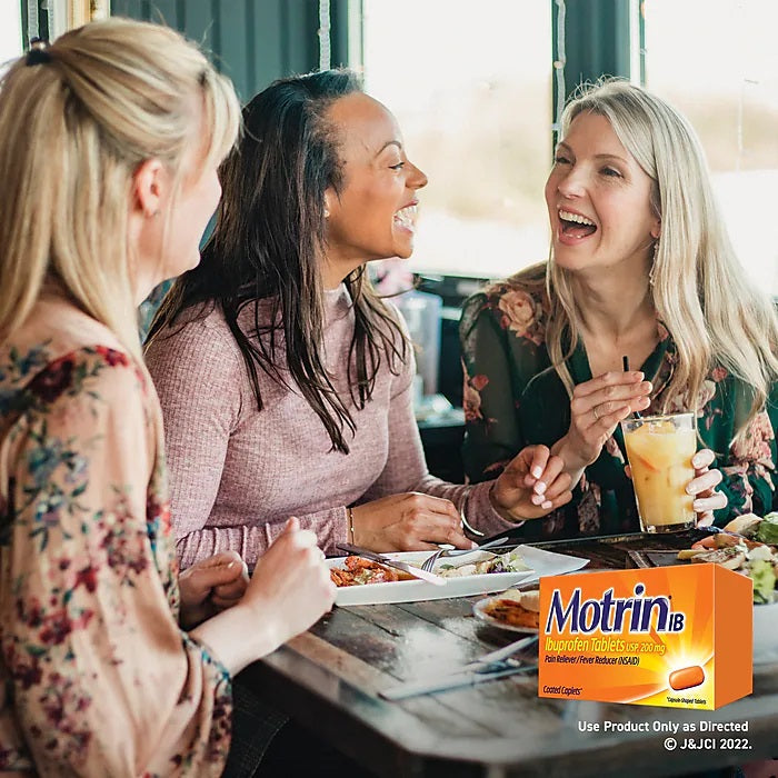 Motrin IB, 2 per pack - 100 per box quakekits.com