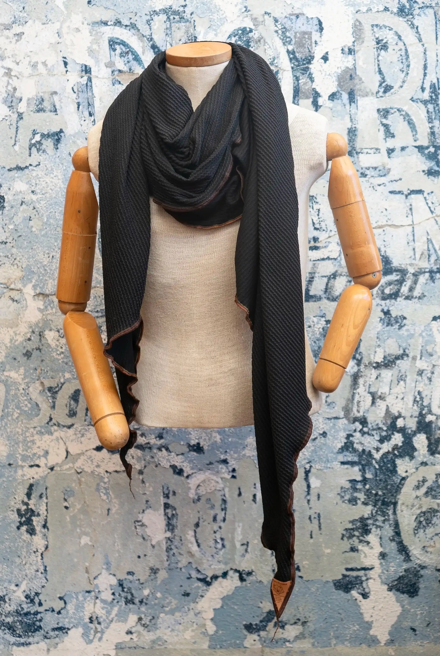 Midnight DNA Scarf Late Sunday Afternoon