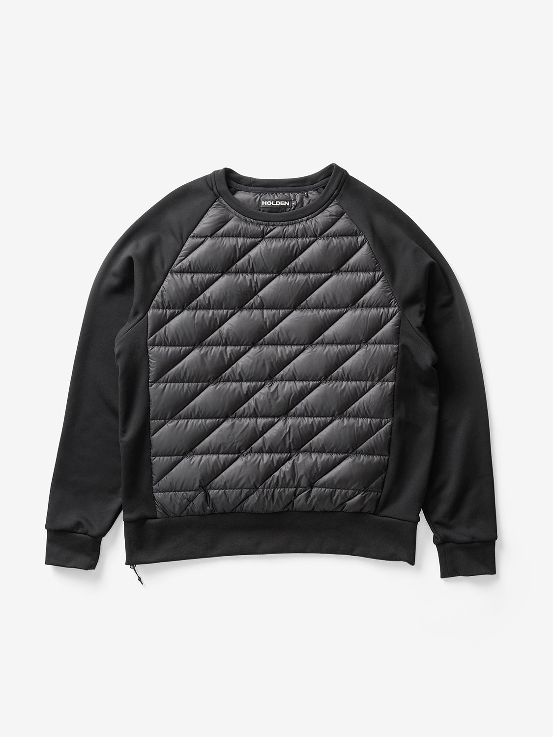 Down Crew Sweater - Black Holden Outerwear
