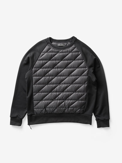 Down Crew Sweater - Black Holden Outerwear