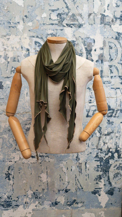 Mediterranean Olive Delight Scarf Late Sunday Afternoon