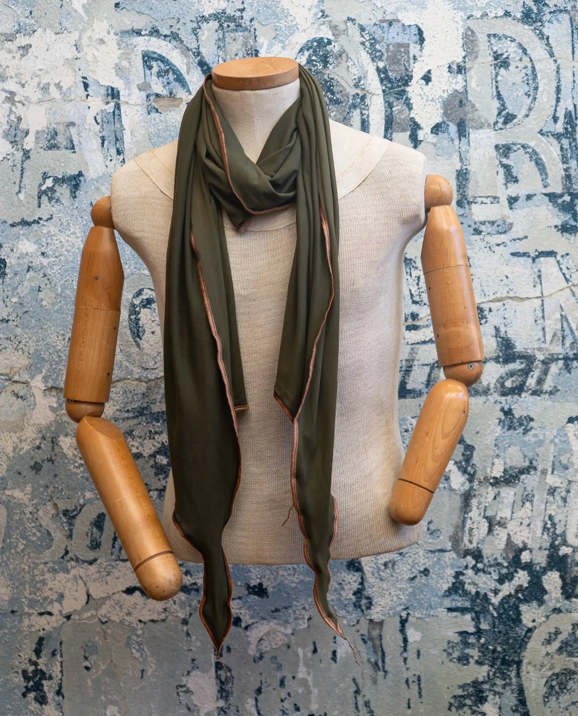 Mediterranean Olive Delight Scarf Late Sunday Afternoon