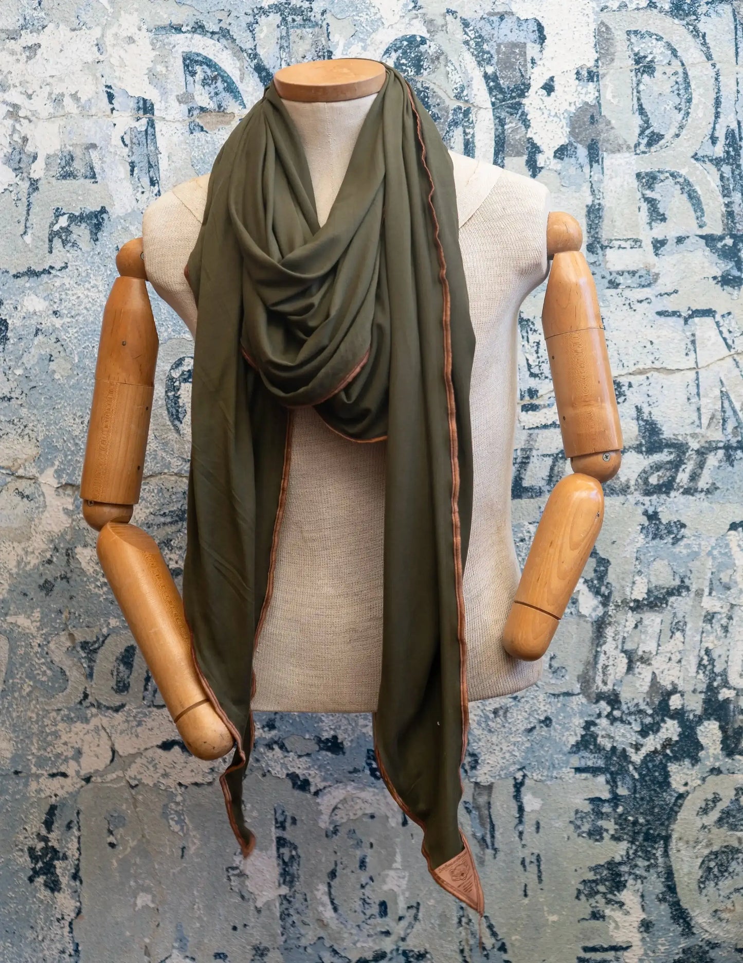 Mediterranean Olive Delight Scarf Late Sunday Afternoon