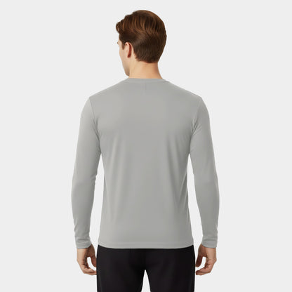 Mason Grey Long Sleeve Crew Auragen